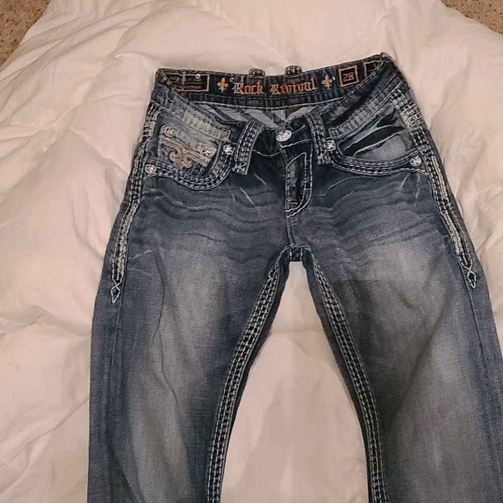 Rock Revival slim boot size 28